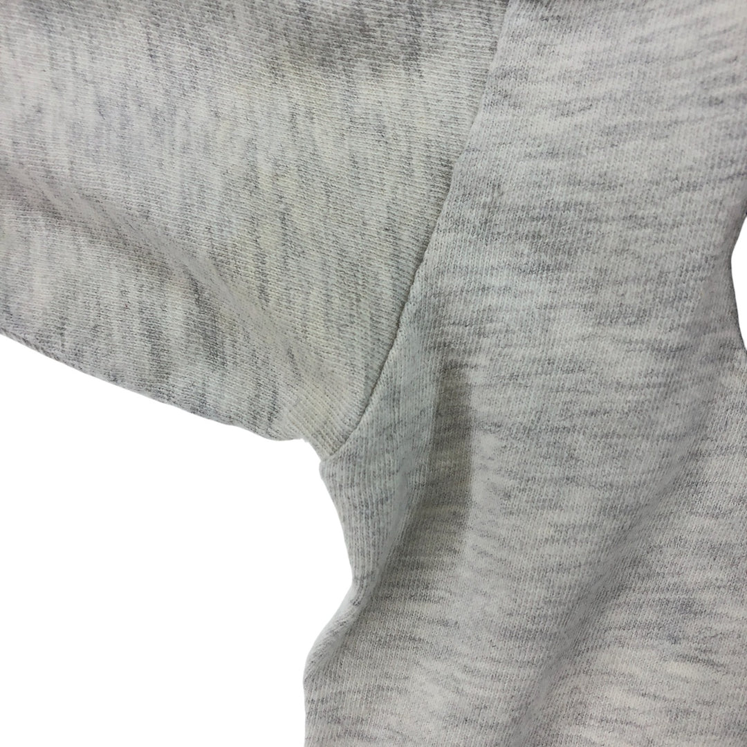 90'S Champion College T-shirt, Made in USA, Men's L size, Vintage cotton gray type Vintage Second Hand