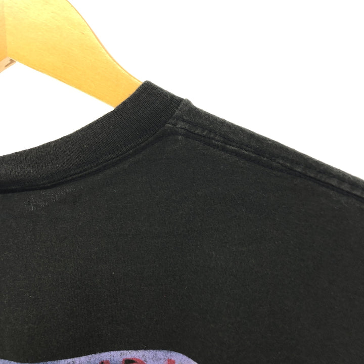 90'S Nike Sports Print T-Shirt Made in USA Men's L Size Vintage cotton black type Vintage Second Hand