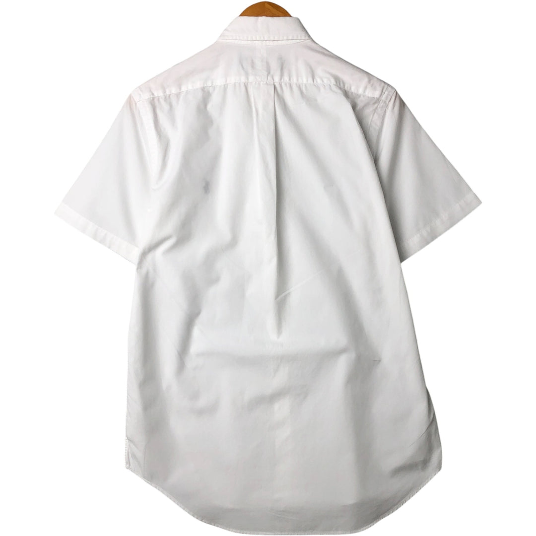 Ralph Lauren short sleeve button down shirt, size S cotton white type Vintage Second Hand