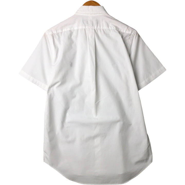Ralph Lauren short sleeve button down shirt, size S cotton white type Vintage Second Hand