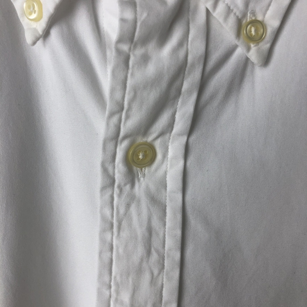 Ralph Lauren short sleeve button down shirt, size S cotton white type Vintage Second Hand