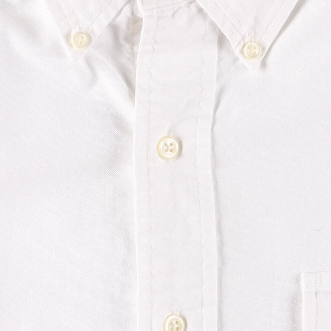 Ralph Lauren BLAKE short sleeve button down shirt, men's XL size cotton white type Vintage Second Hand