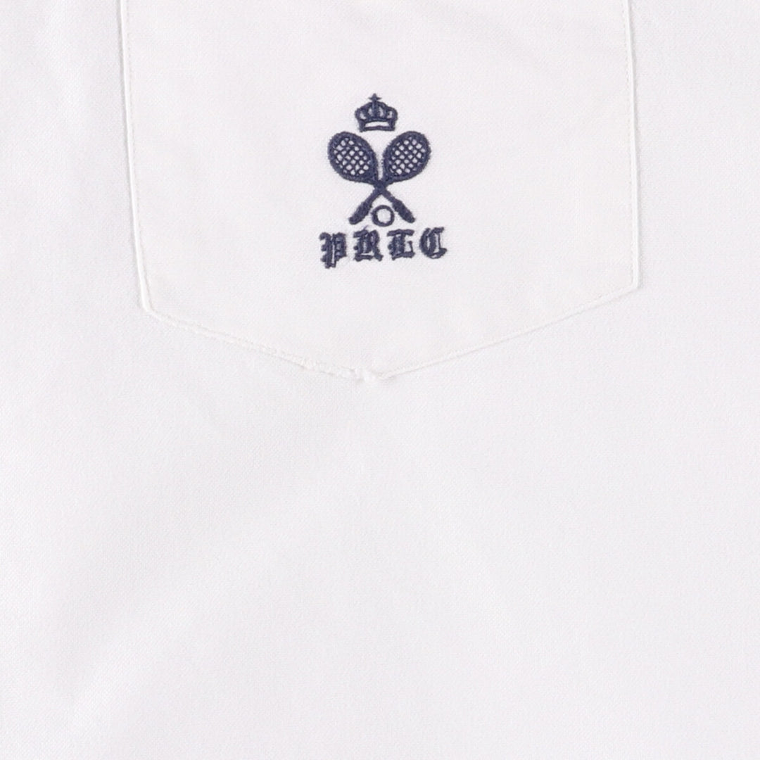 Ralph Lauren BLAKE short sleeve button down shirt, men's XL size cotton white type Vintage Second Hand