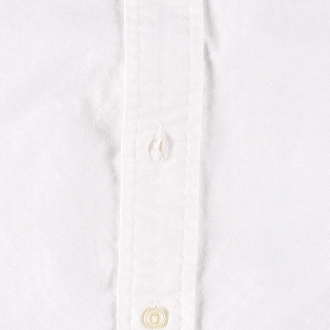 Ralph Lauren BLAKE short sleeve button down shirt, men's XL size cotton white type Vintage Second Hand