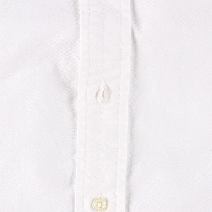 Ralph Lauren BLAKE short sleeve button down shirt, men's XL size cotton white type Vintage Second Hand