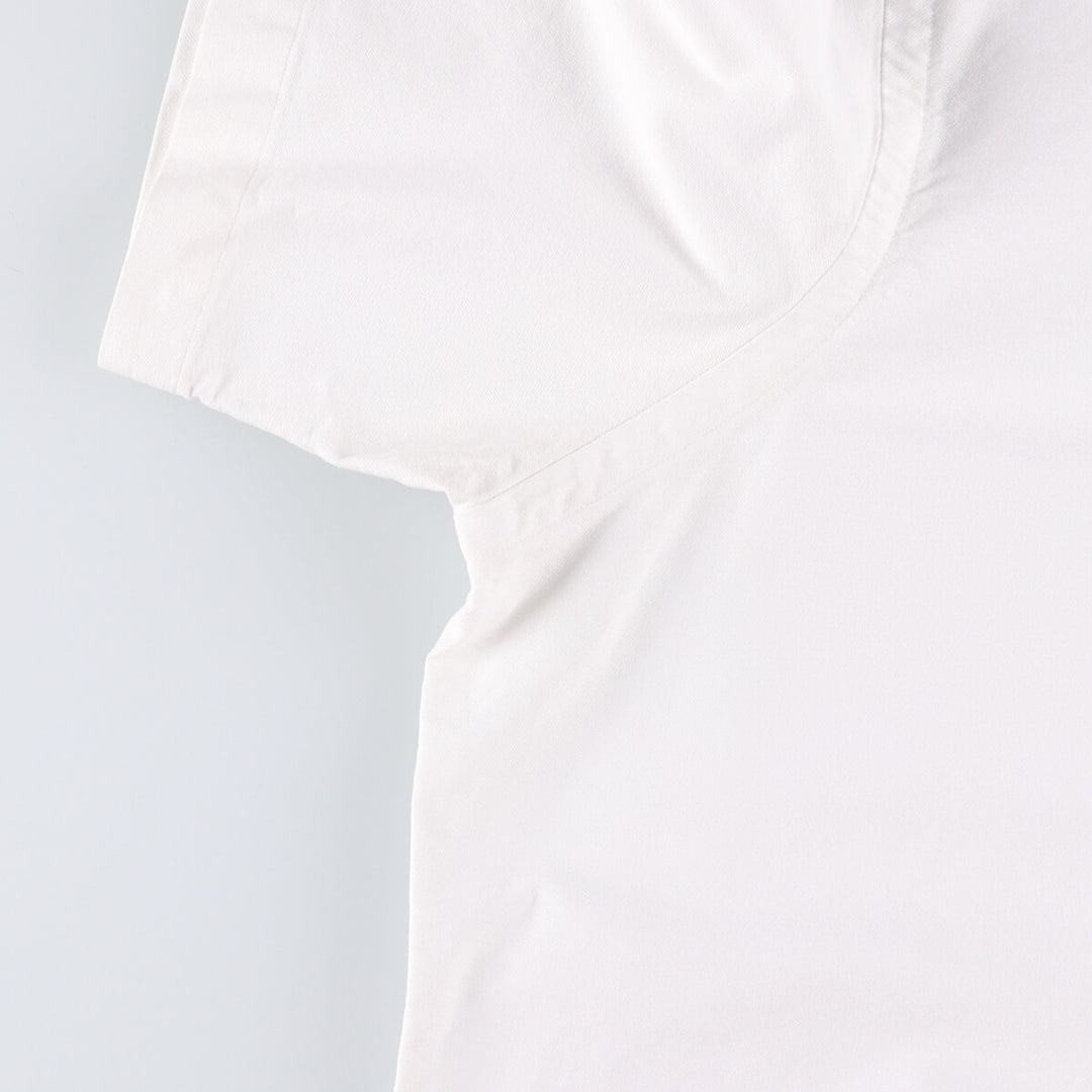 Ralph Lauren BLAKE short sleeve button down shirt, men's XL size cotton white type Vintage Second Hand