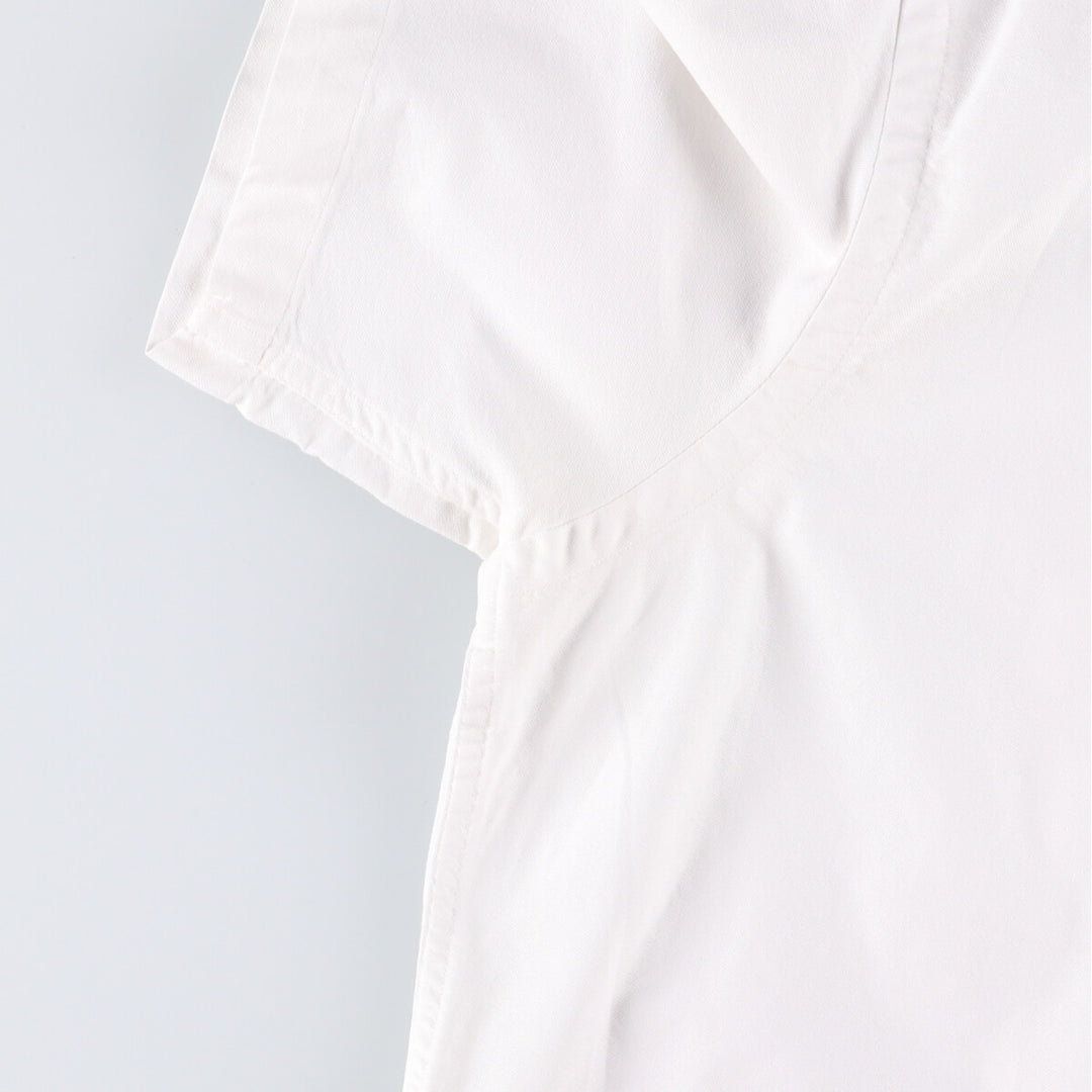 Ralph Lauren BLAKE short sleeve button down shirt, men's XL size cotton white type Vintage Second Hand