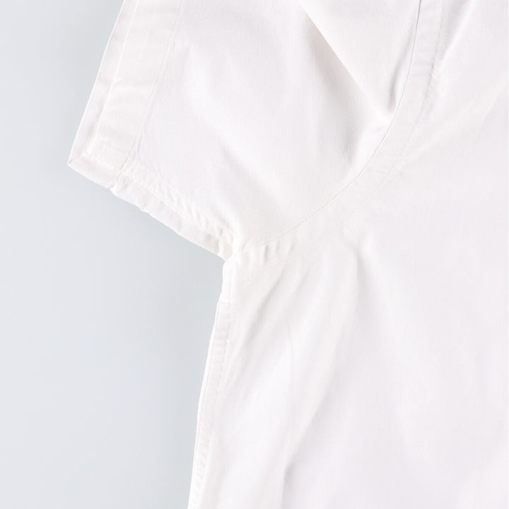 Ralph Lauren BLAKE short sleeve button down shirt, men's XL size cotton white type Vintage Second Hand