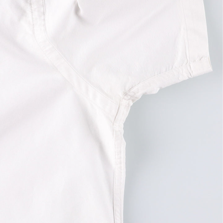 Ralph Lauren BLAKE short sleeve button down shirt, men's XL size cotton white type Vintage Second Hand