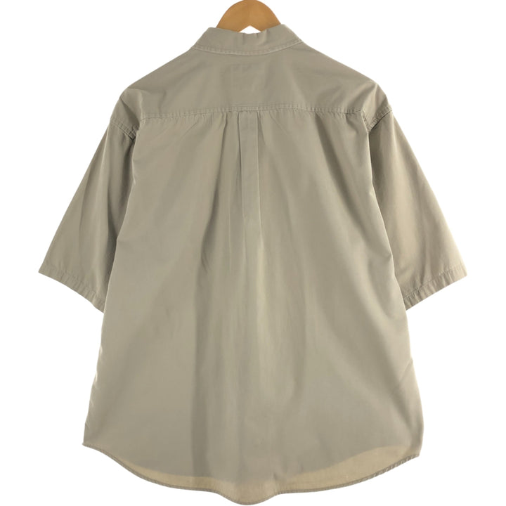 Levi's short sleeve cotton shirt, men's size XL cotton Beige type Vintage Second Hand