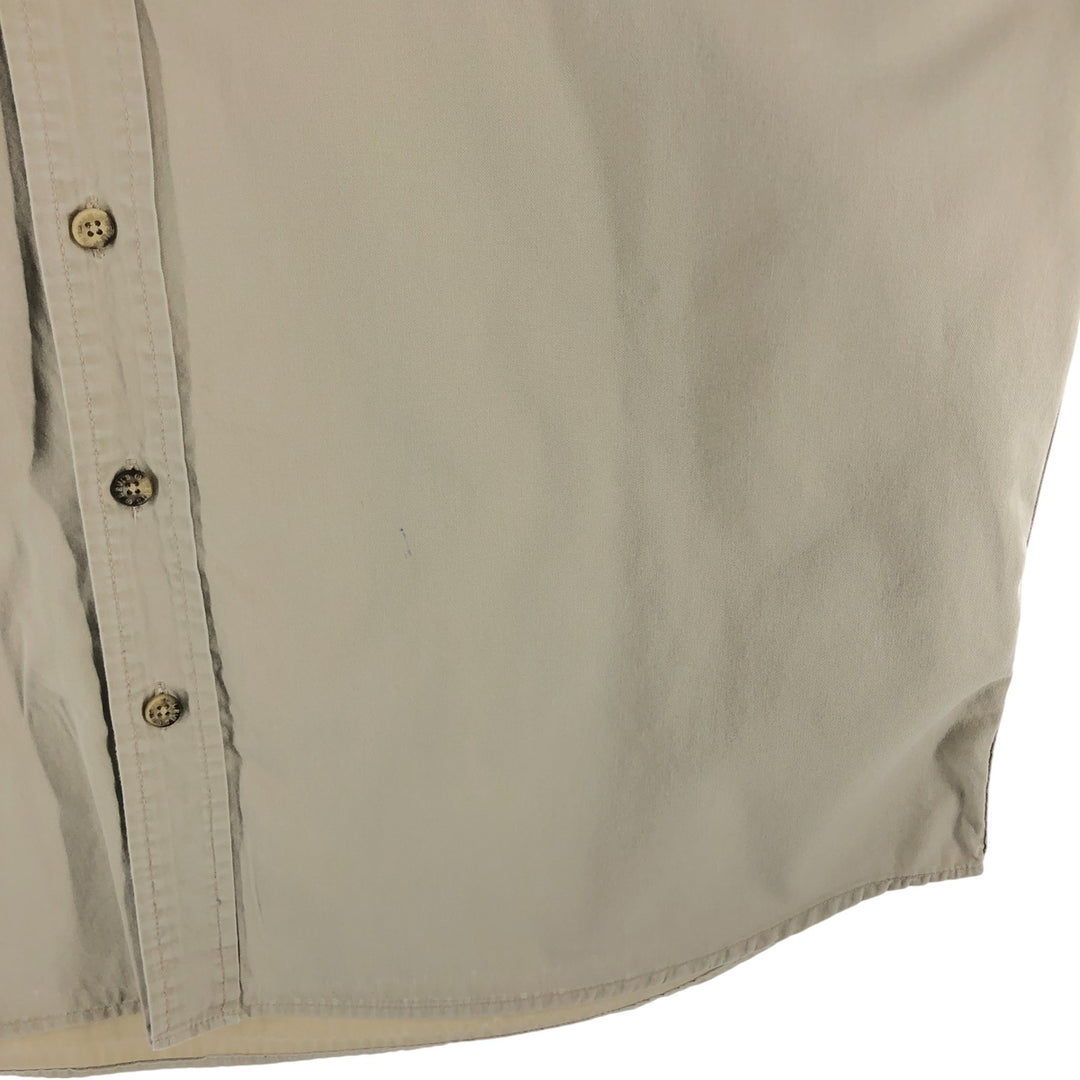 Levi's short sleeve cotton shirt, men's size XL cotton Beige type Vintage Second Hand