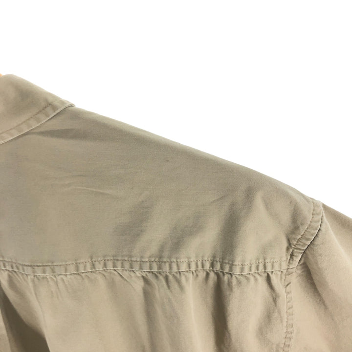 Levi's short sleeve cotton shirt, men's size XL cotton Beige type Vintage Second Hand