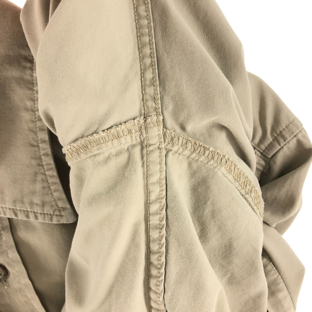 Levi's short sleeve cotton shirt, men's size XL cotton Beige type Vintage Second Hand