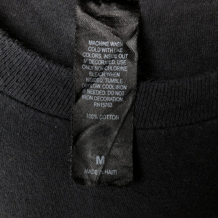 Hanes VENOM Character Print T-Shirt, Men's M cotton black type Vintage Second Hand