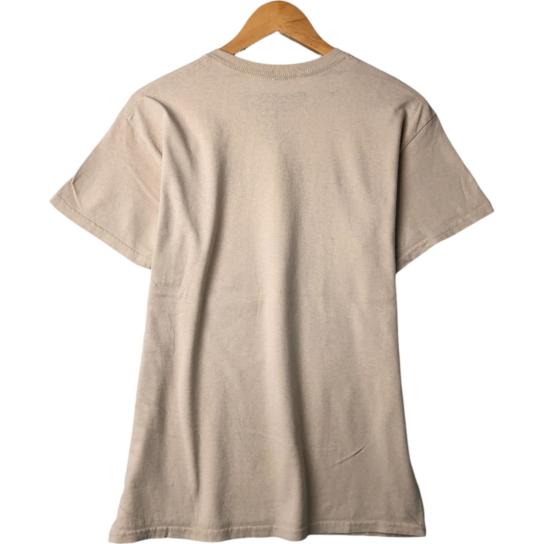DEATH NOTE Misa Amane Anime Character Print T-Shirt Men's M size cotton Beige type Vintage Second Hand