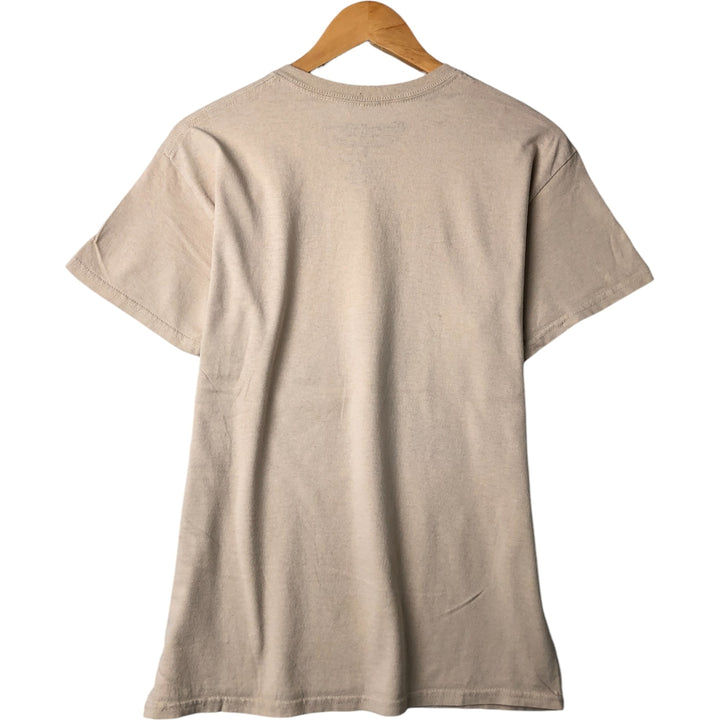 DEATH NOTE Misa Amane Anime Character Print T-Shirt Men's M size cotton Beige type Vintage Second Hand