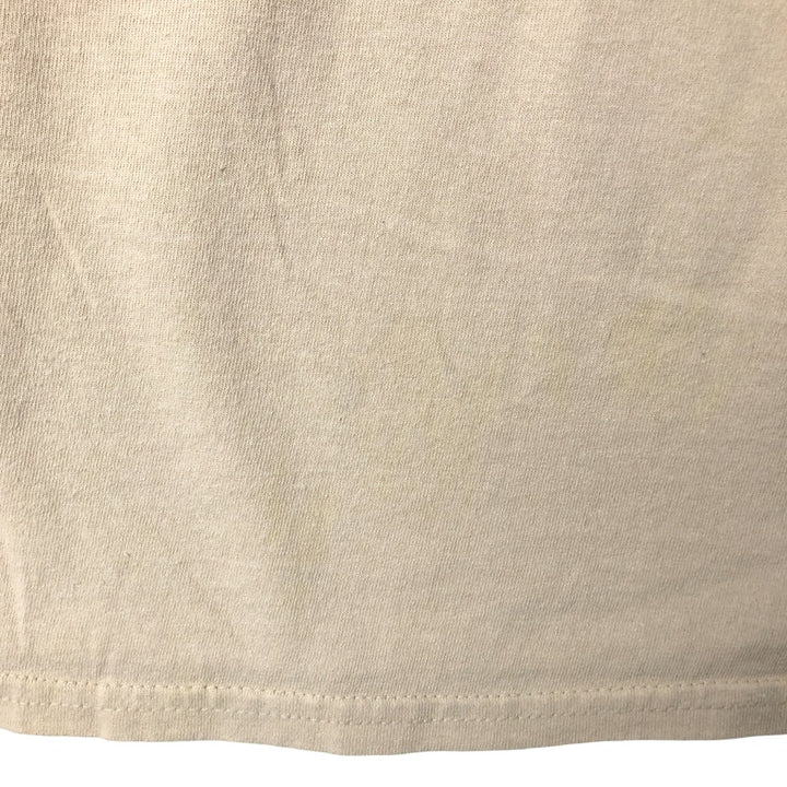 DEATH NOTE Misa Amane Anime Character Print T-Shirt Men's M size cotton Beige type Vintage Second Hand