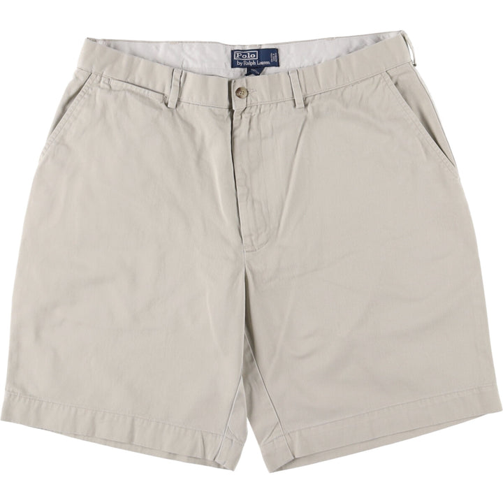 Ralph Lauren POLO by Ralph Lauren PROSPECT SHORT Chino shorts Short pants Men's w36 equivalent cotton Beige type Vintage Second Hand