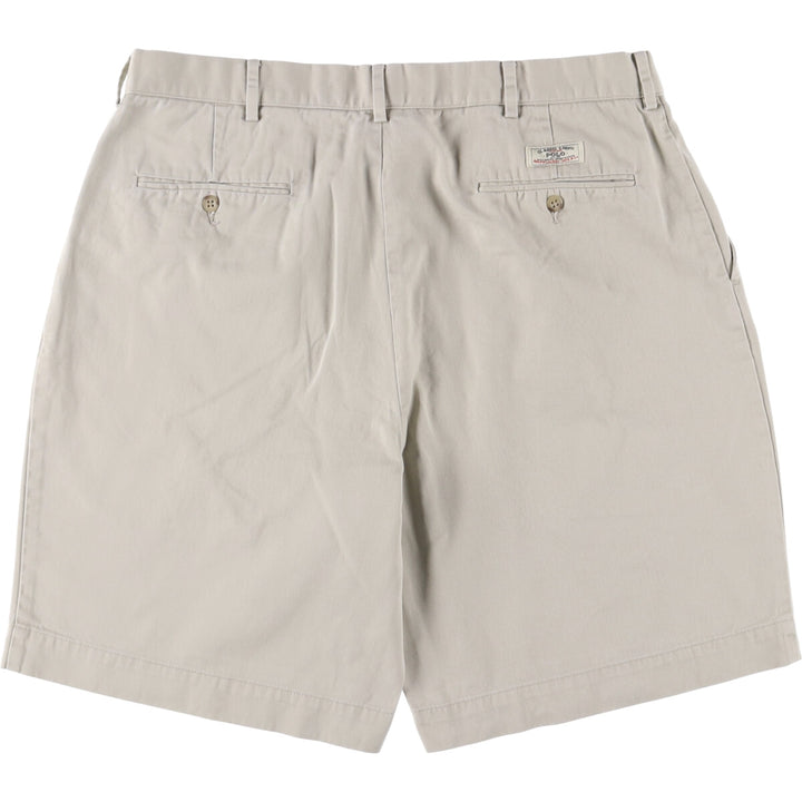 Ralph Lauren POLO by Ralph Lauren PROSPECT SHORT Chino shorts Short pants Men's w36 equivalent cotton Beige type Vintage Second Hand