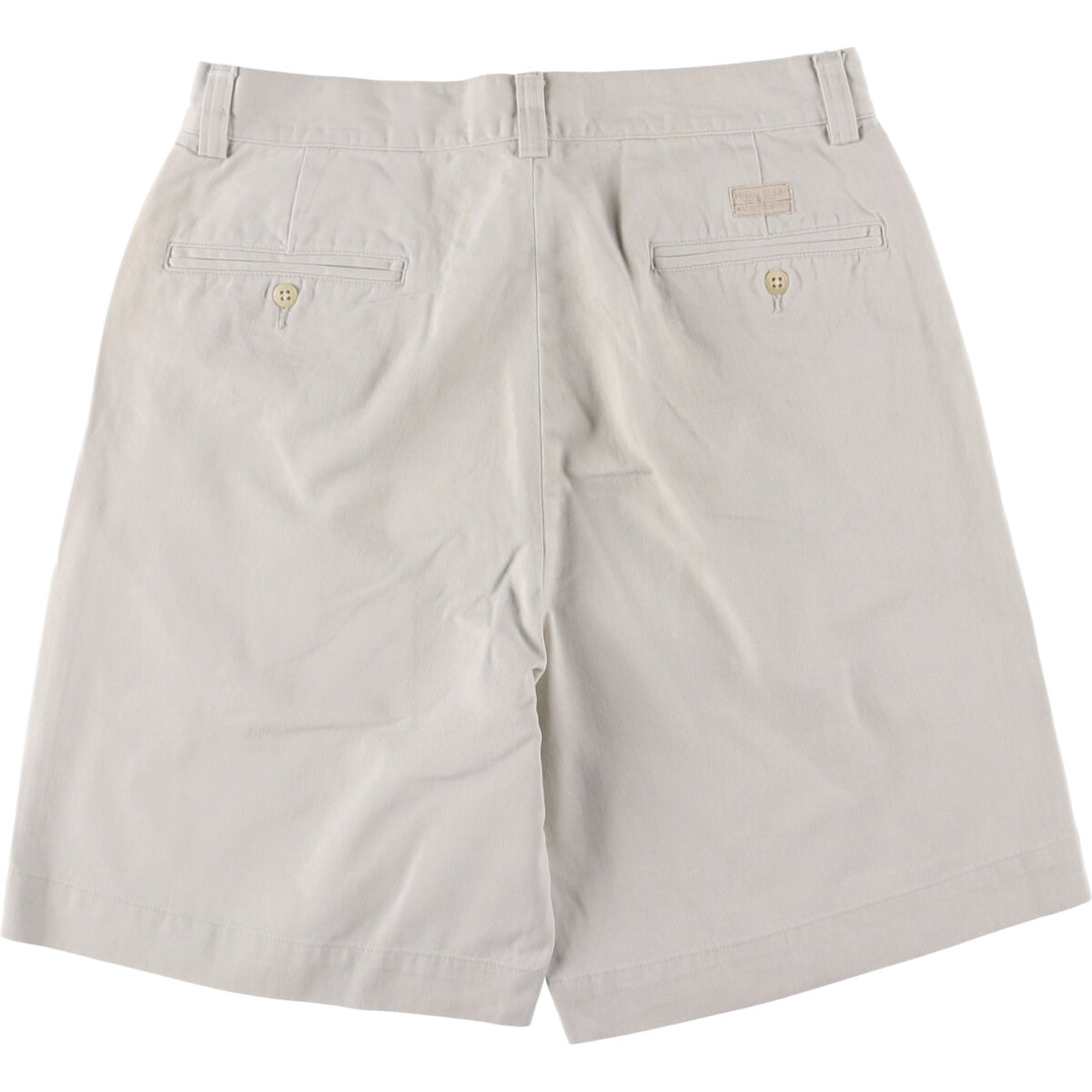 Ralph Lauren POLO by Ralph Lauren Chino Shorts Shorts Men's W30 equivalent cotton Beige type Vintage Second Hand