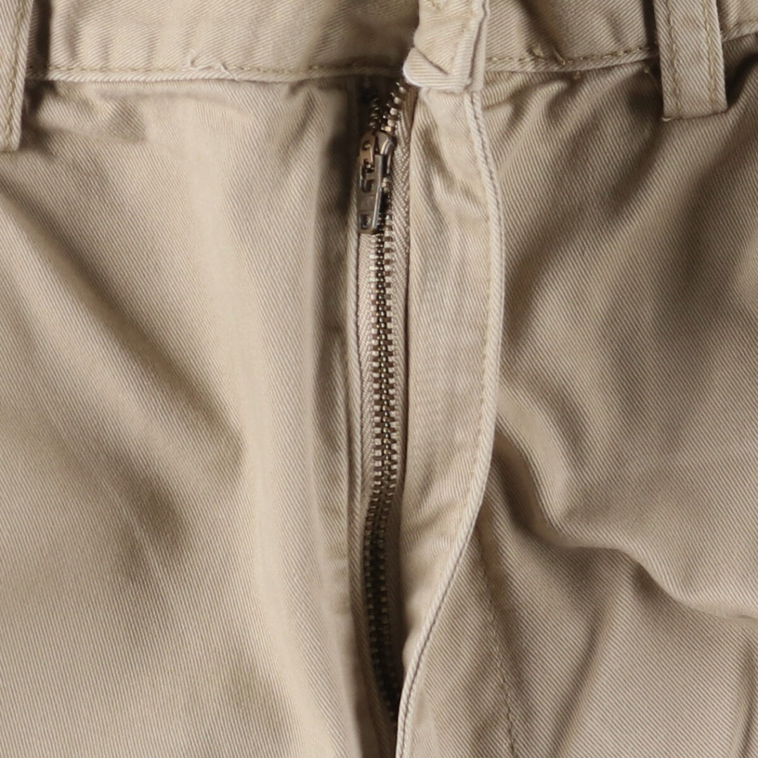 Ralph Lauren POLO by Ralph Lauren TYLER SHORT Two-pleat chino shorts, short pants, men's size W34 cotton Beige type Vintage Second Hand