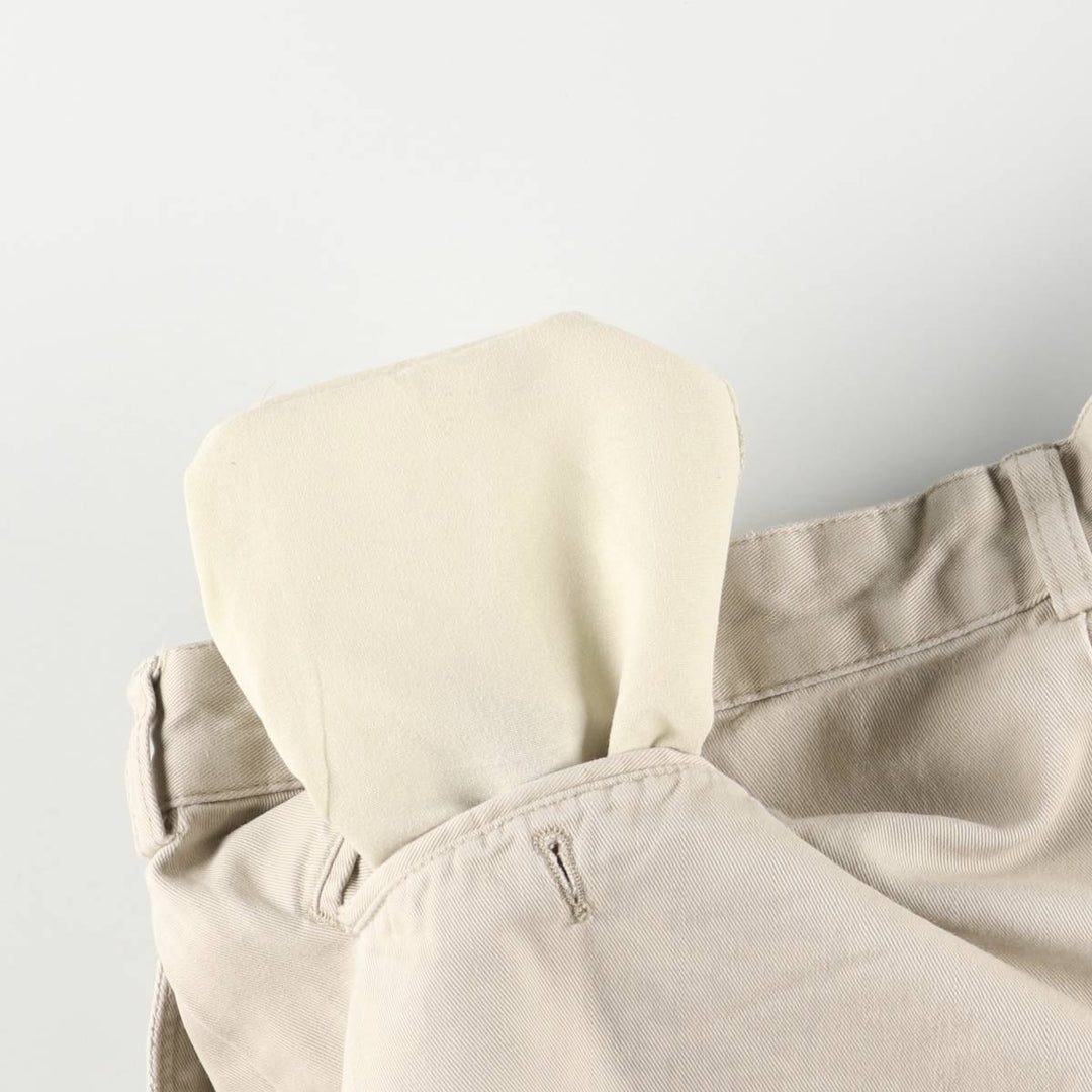 Ralph Lauren POLO RALPH LAUREN Two-pleat Chino Shorts Shorts Men's W34 equivalent cotton Beige type Vintage Second Hand