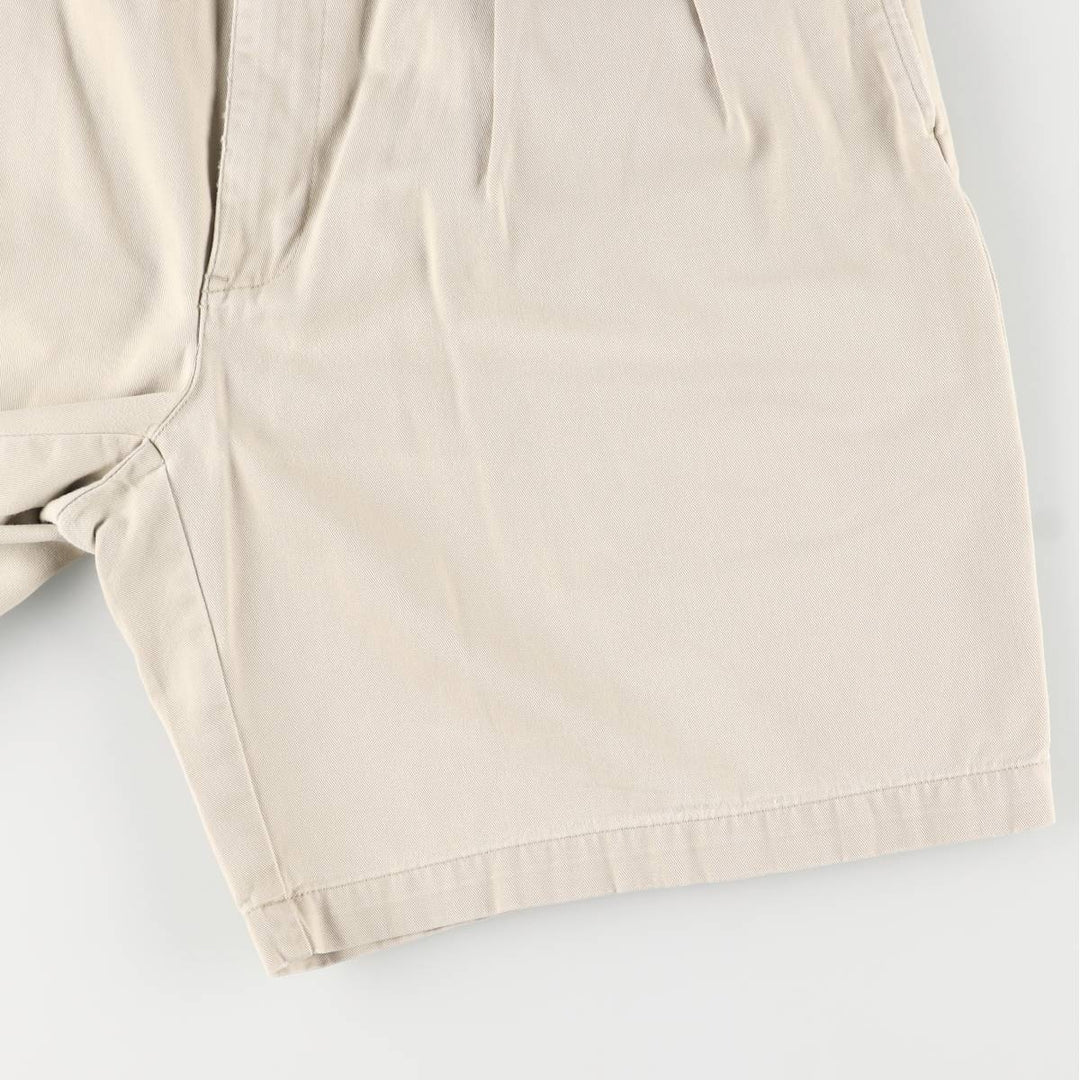 Ralph Lauren POLO RALPH LAUREN Two-pleat Chino Shorts Shorts Men's W34 equivalent cotton Beige type Vintage Second Hand