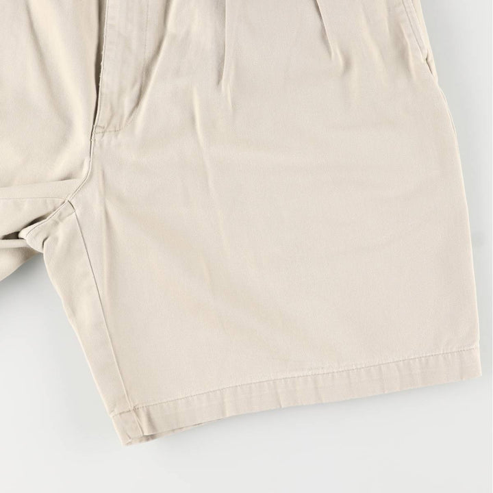 Ralph Lauren POLO RALPH LAUREN Two-pleat Chino Shorts Shorts Men's W34 equivalent cotton Beige type Vintage Second Hand
