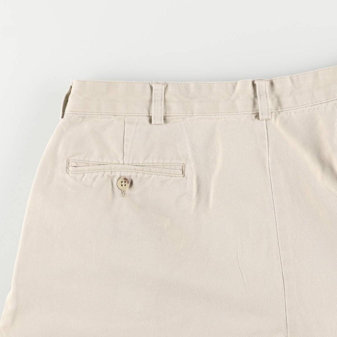 Ralph Lauren POLO RALPH LAUREN Two-pleat Chino Shorts Shorts Men's W34 equivalent cotton Beige type Vintage Second Hand