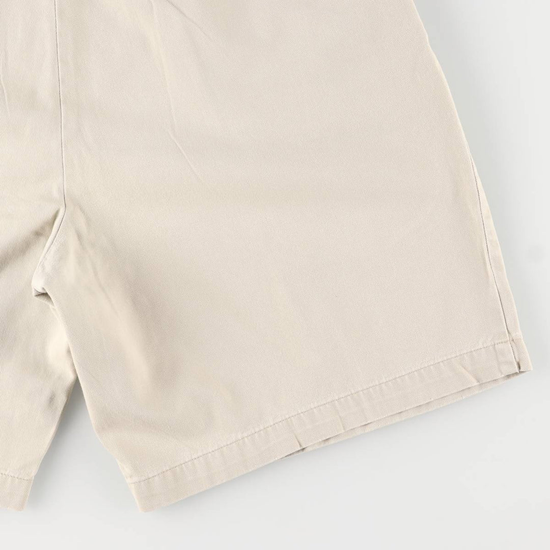 Ralph Lauren POLO RALPH LAUREN Two-pleat Chino Shorts Shorts Men's W34 equivalent cotton Beige type Vintage Second Hand