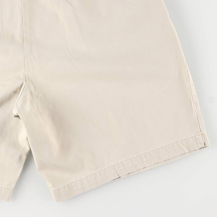 Ralph Lauren POLO RALPH LAUREN Two-pleat Chino Shorts Shorts Men's W34 equivalent cotton Beige type Vintage Second Hand