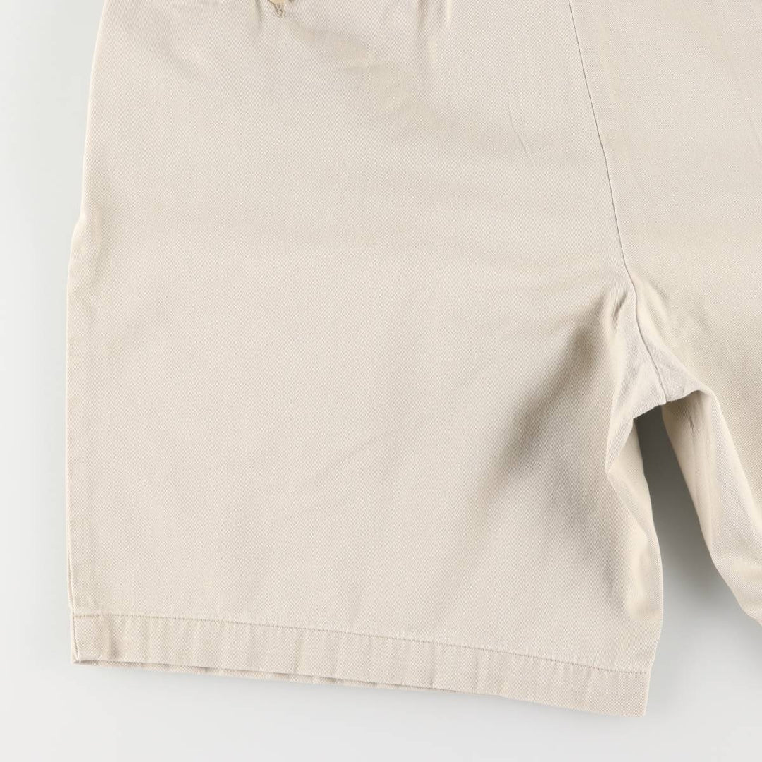Ralph Lauren POLO RALPH LAUREN Two-pleat Chino Shorts Shorts Men's W34 equivalent cotton Beige type Vintage Second Hand