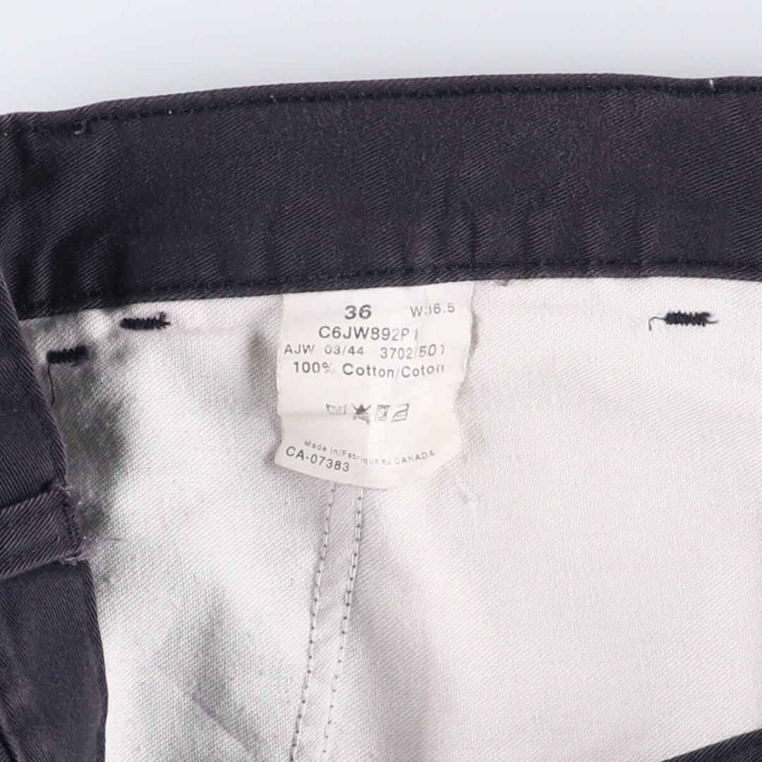 Ralph Lauren POLO by Ralph Lauren Chino Shorts Shorts Made in Canada Men's W37 cotton navy blue type Vintage Second Hand