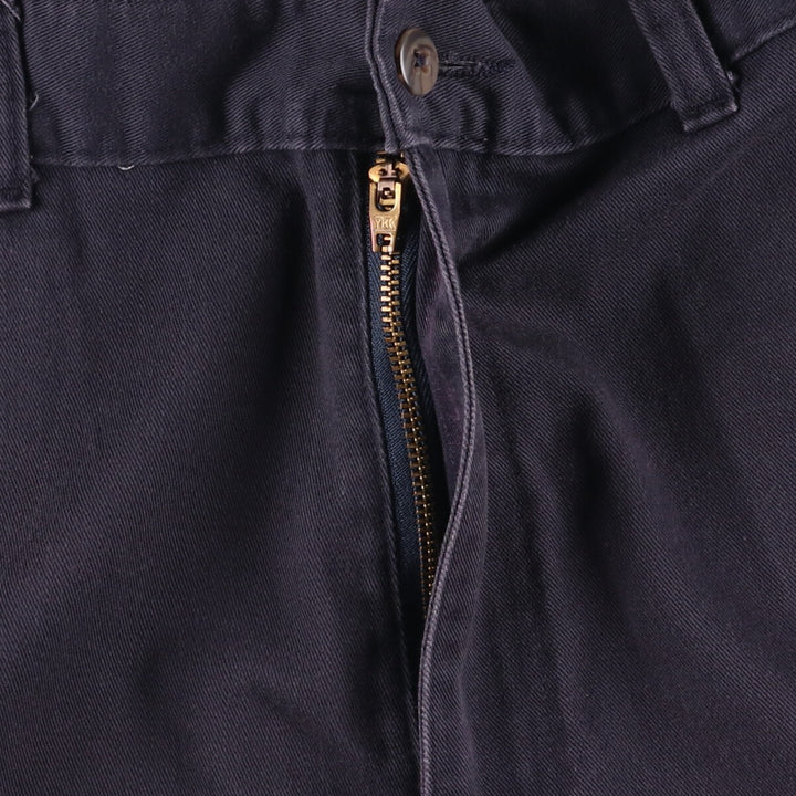Ralph Lauren POLO by Ralph Lauren Chino Shorts Shorts Made in Canada Men's W37 cotton navy blue type Vintage Second Hand
