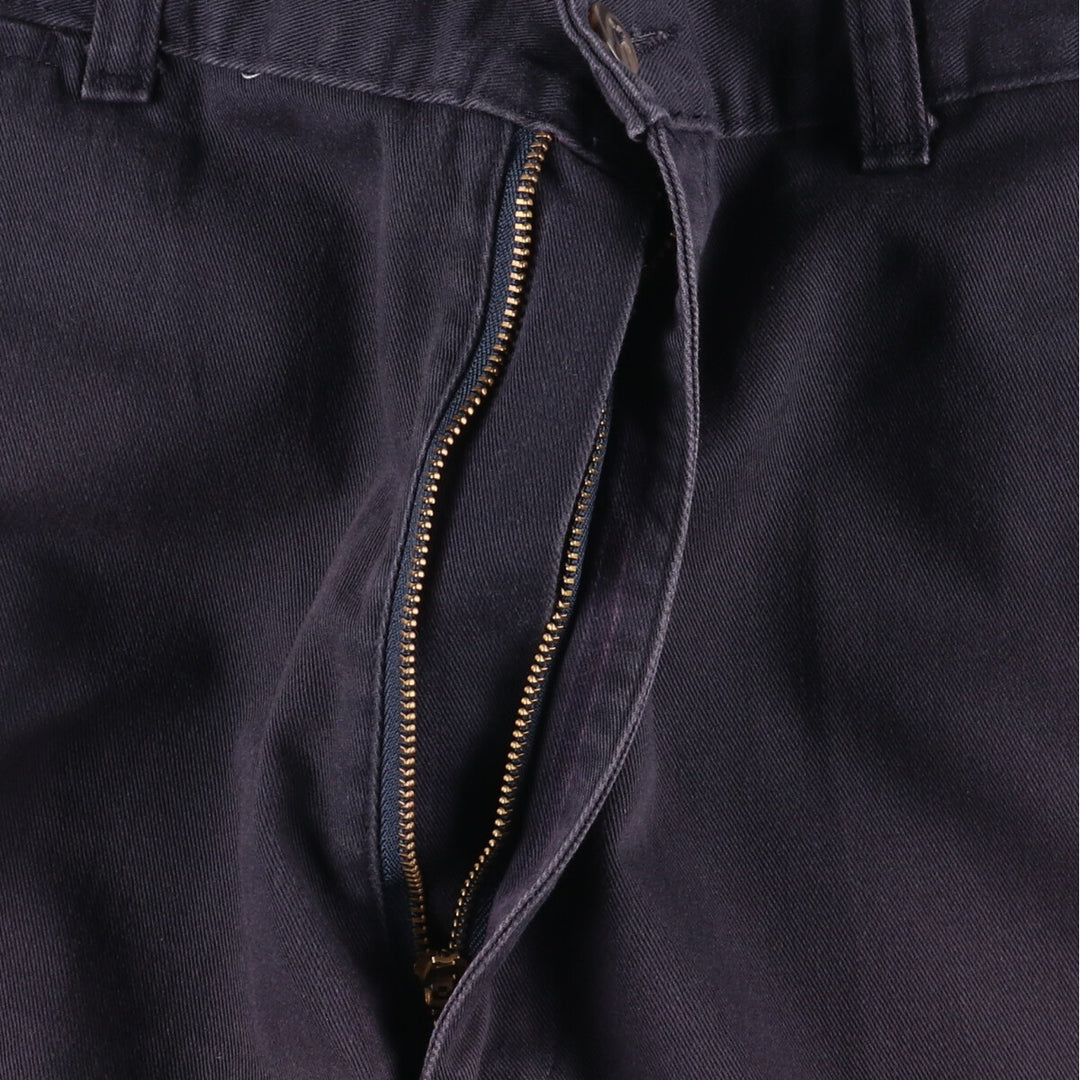 Ralph Lauren POLO by Ralph Lauren Chino Shorts Shorts Made in Canada Men's W37 cotton navy blue type Vintage Second Hand