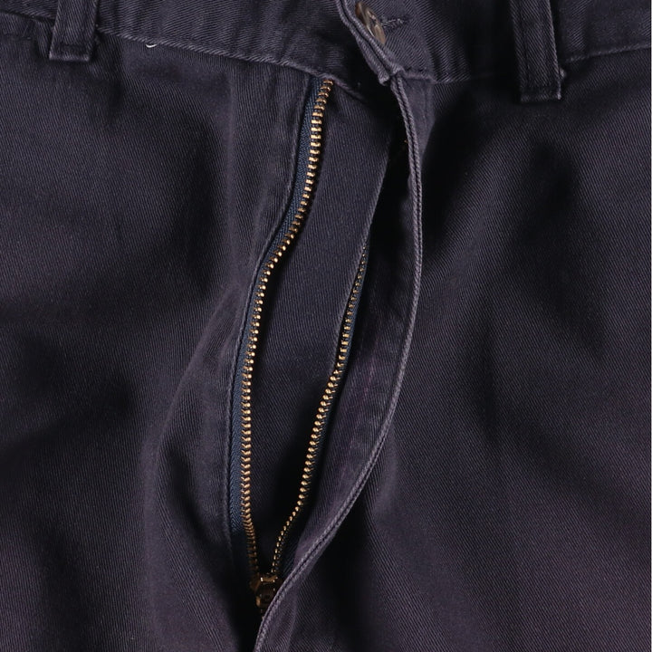Ralph Lauren POLO by Ralph Lauren Chino Shorts Shorts Made in Canada Men's W37 cotton navy blue type Vintage Second Hand