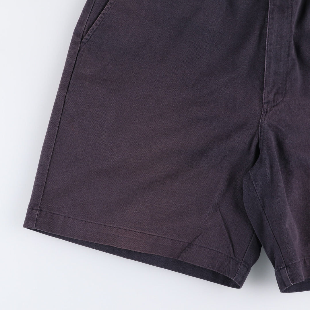 Ralph Lauren POLO by Ralph Lauren Chino Shorts Shorts Made in Canada Men's W37 cotton navy blue type Vintage Second Hand