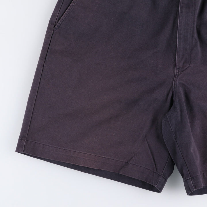 Ralph Lauren POLO by Ralph Lauren Chino Shorts Shorts Made in Canada Men's W37 cotton navy blue type Vintage Second Hand