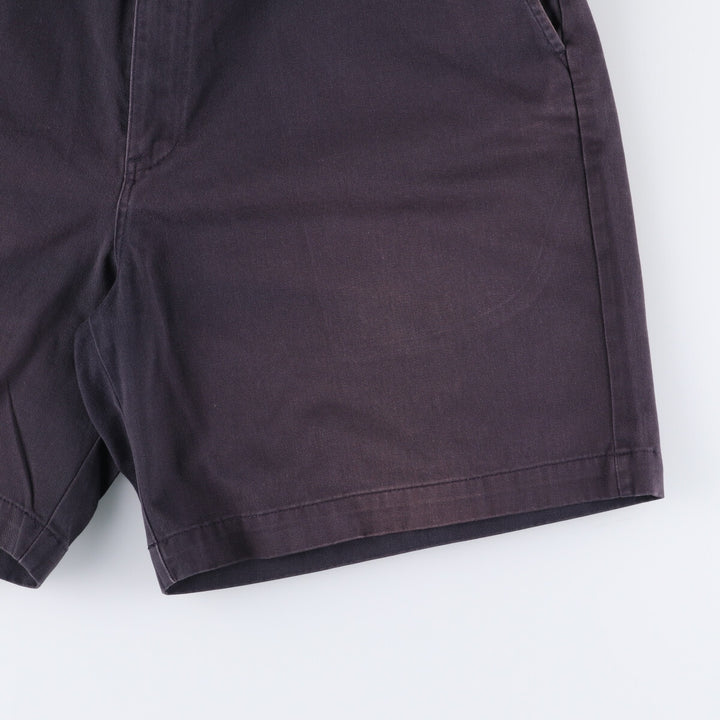 Ralph Lauren POLO by Ralph Lauren Chino Shorts Shorts Made in Canada Men's W37 cotton navy blue type Vintage Second Hand