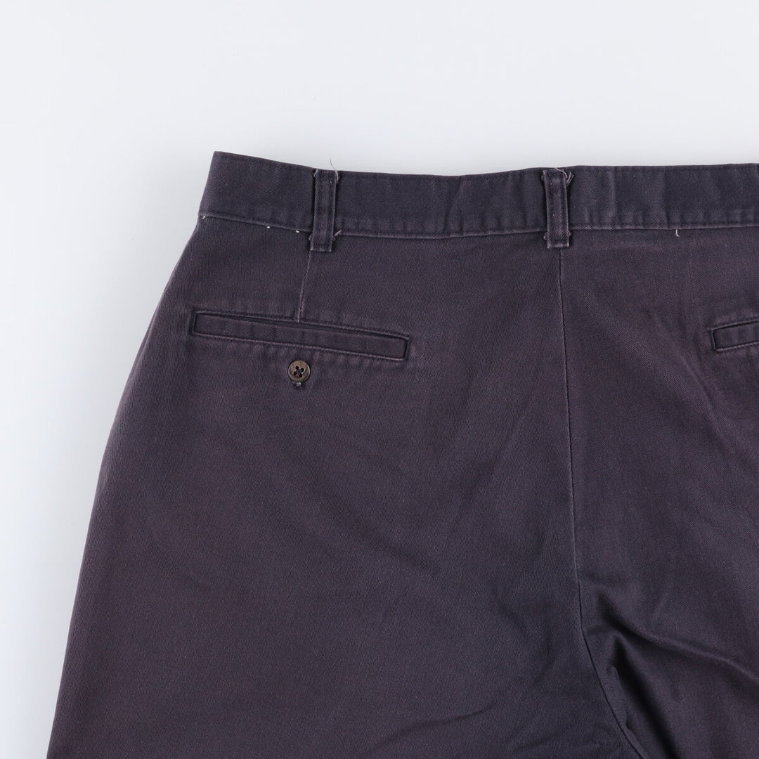 Ralph Lauren POLO by Ralph Lauren Chino Shorts Shorts Made in Canada Men's W37 cotton navy blue type Vintage Second Hand