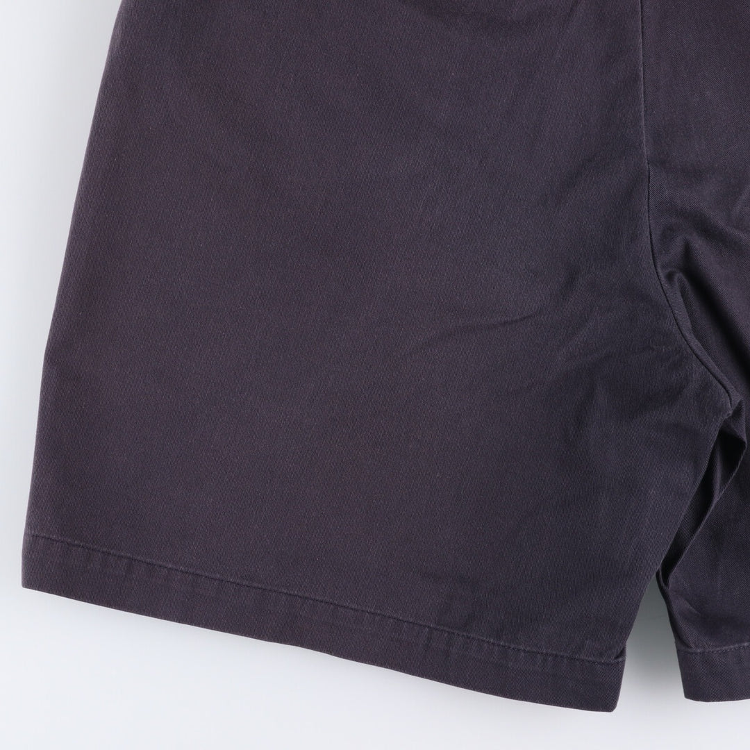 Ralph Lauren POLO by Ralph Lauren Chino Shorts Shorts Made in Canada Men's W37 cotton navy blue type Vintage Second Hand