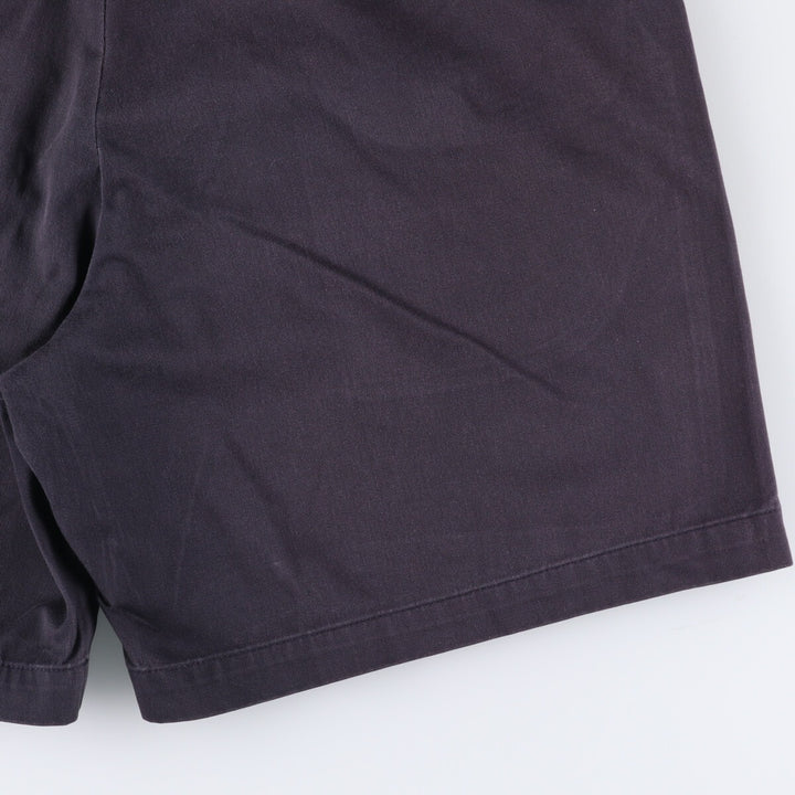 Ralph Lauren POLO by Ralph Lauren Chino Shorts Shorts Made in Canada Men's W37 cotton navy blue type Vintage Second Hand