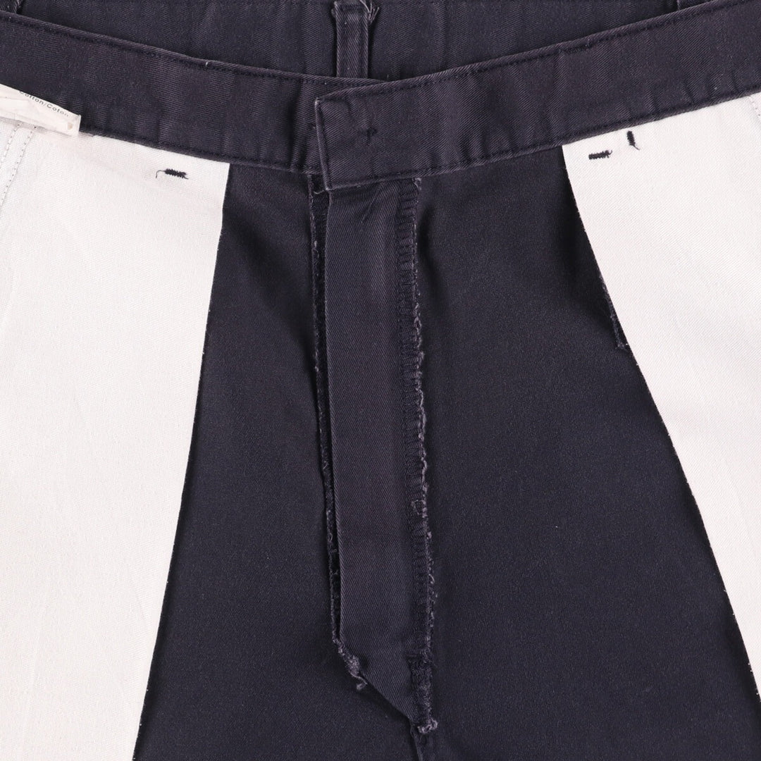 Ralph Lauren POLO by Ralph Lauren Chino Shorts Shorts Made in Canada Men's W37 cotton navy blue type Vintage Second Hand