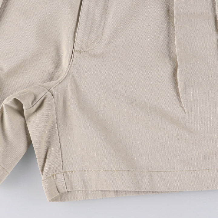 Ralph Lauren POLO RALPH LAUREN Two-pleat Chino Shorts Shorts Men's W32 equivalent cotton Beige type Vintage Second Hand