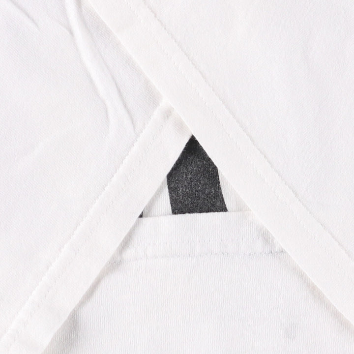 Vintage 90'S TULTEX printed T-shirt, size L for men cotton white type Vintage Second Hand