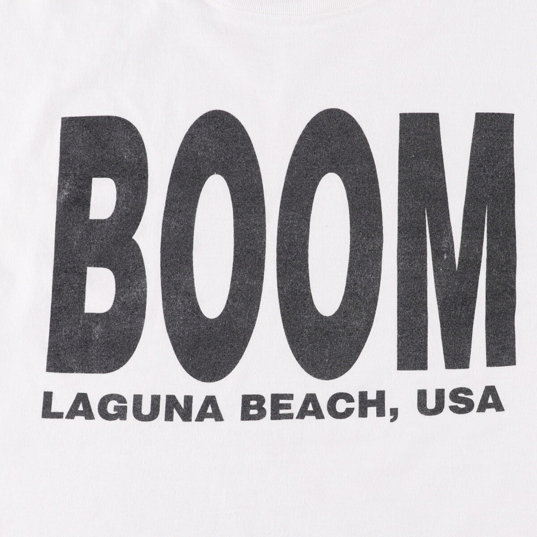 Vintage 90'S TULTEX printed T-shirt, size L for men cotton white type Vintage Second Hand