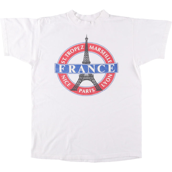 Vintage 90'S Delta DELTA Printed T-shirt, Made in USA, Men's XL cotton white type Vintage Second Hand