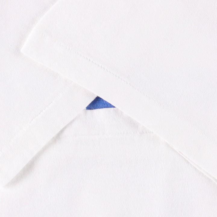 Vintage 90'S Delta DELTA Printed T-shirt, Made in USA, Men's XL cotton white type Vintage Second Hand