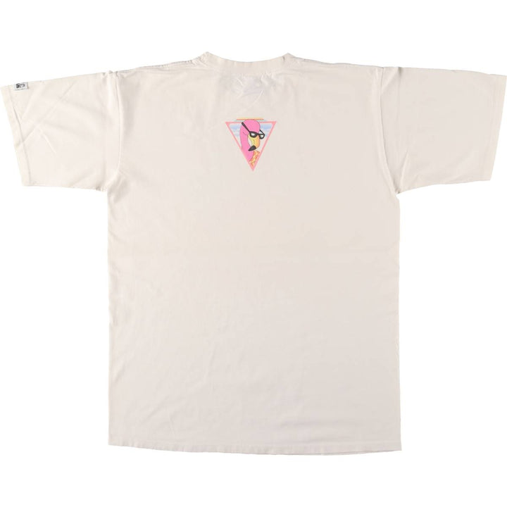 90'S HARD ROCK CAFE Heavy Tee Advertising T-shirt Made in USA Men's L Vintage cotton white type Vintage Second Hand