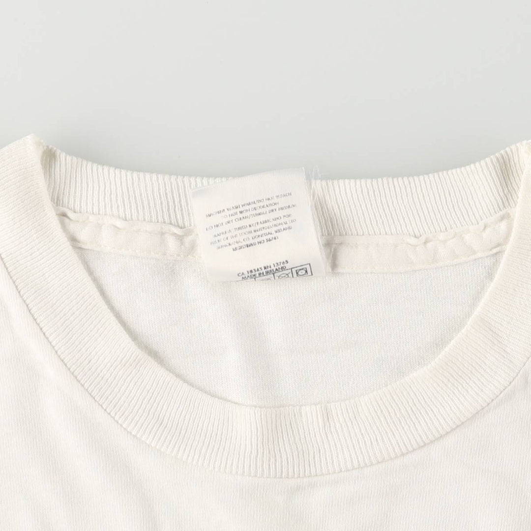 90'S Fruit of the Loom Screen Stars Premium T Printed T-shirt Men's XL Vintage cotton white type Vintage Second Hand